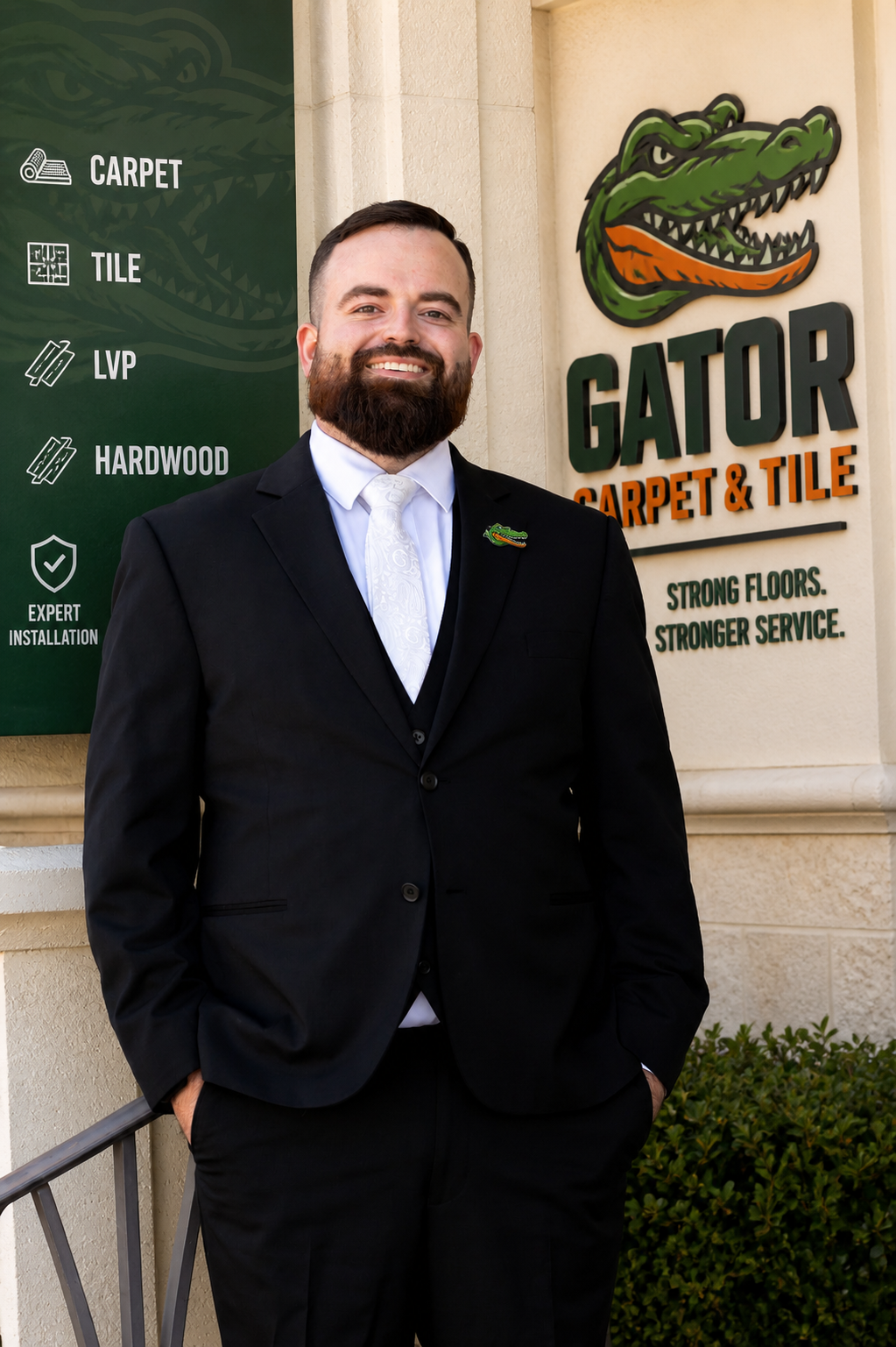 Shane Webb, Gator Carpet & Tile owner